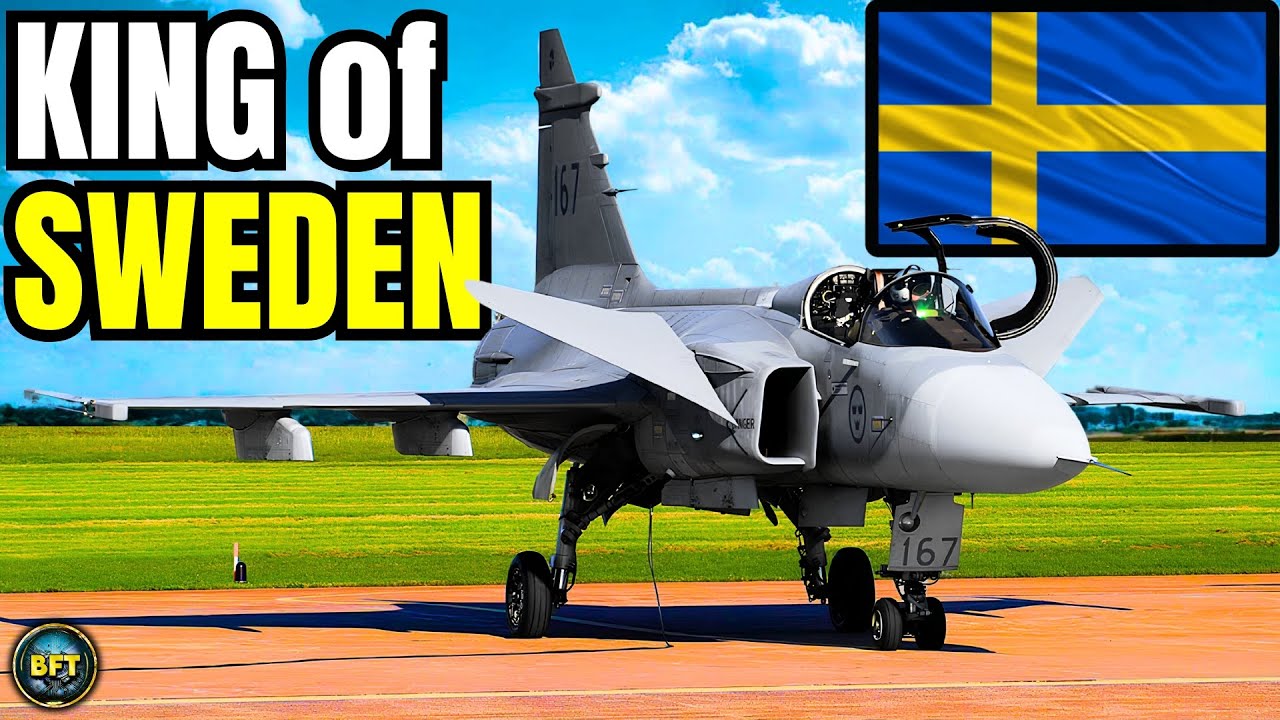 Sweden - Top 10 Most Powerful Military Aircraft in the Swedish Air Force!