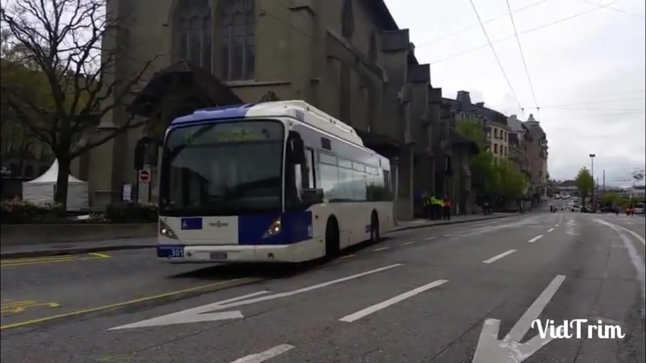 Déviations des lignes de bus tl en raison du Carnaval de Lausanne.