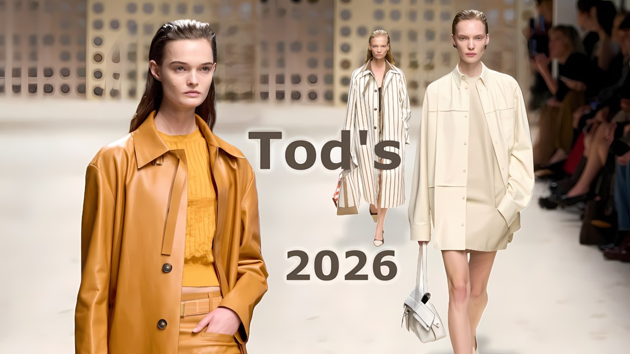Tod&rsquo;s Мода весна-лето 2026 в Милане | Стильная одежда и аксессуары