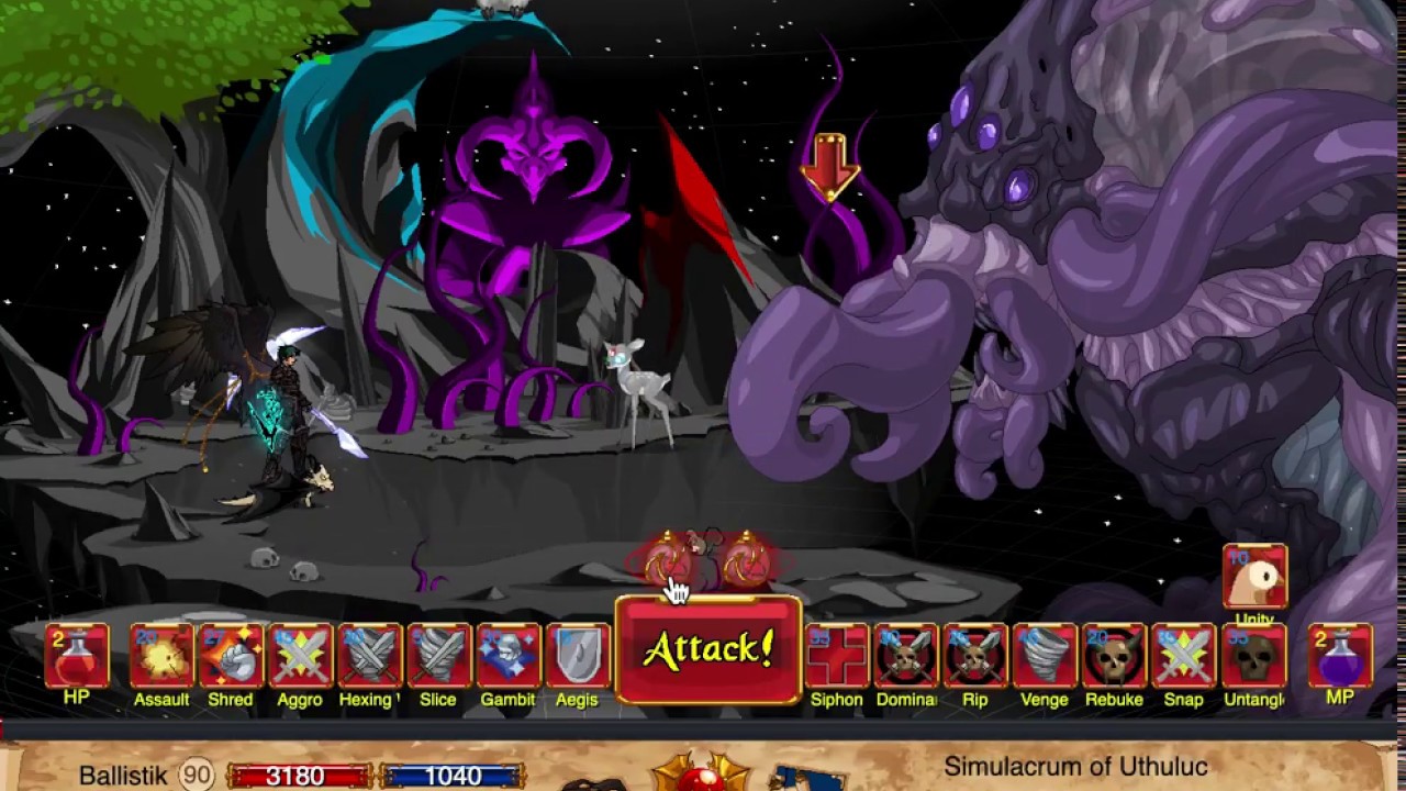 DragonFable - ChaosWeaver vs The Primordials