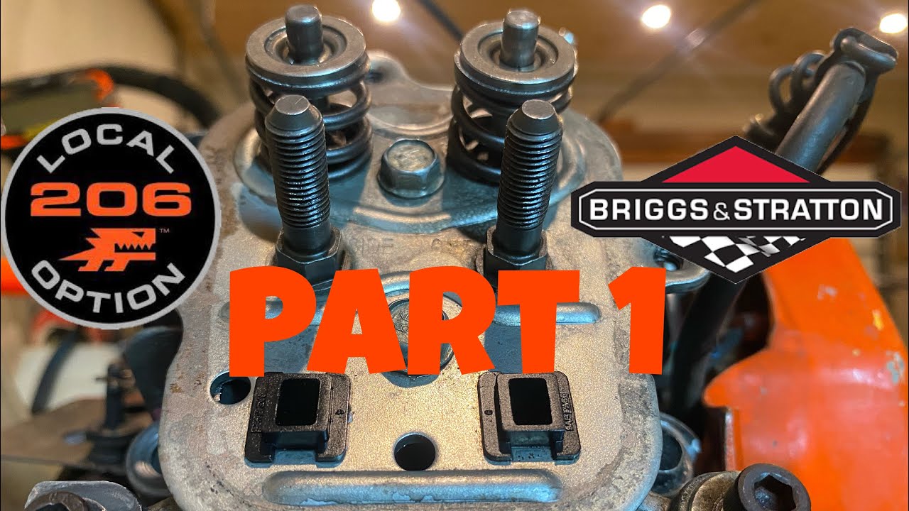 BRIGG LO206 Power Gain Valve Lap part 1