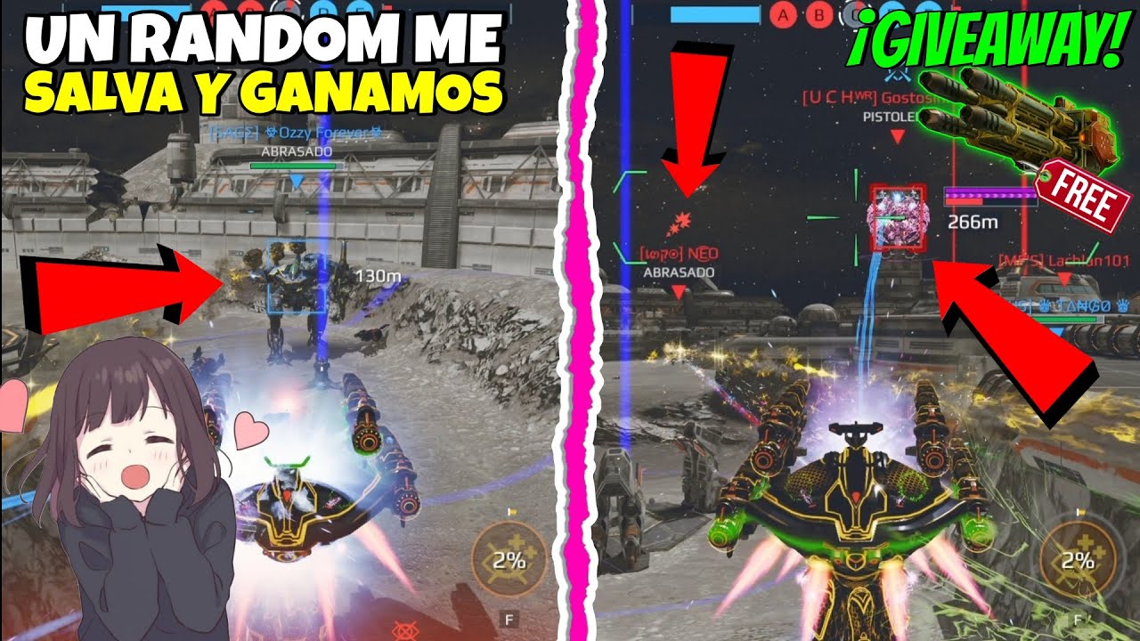 EL MEJOR RANDOM QUE ME A TOCADO! 😱 | War Robots #WRWinPilum