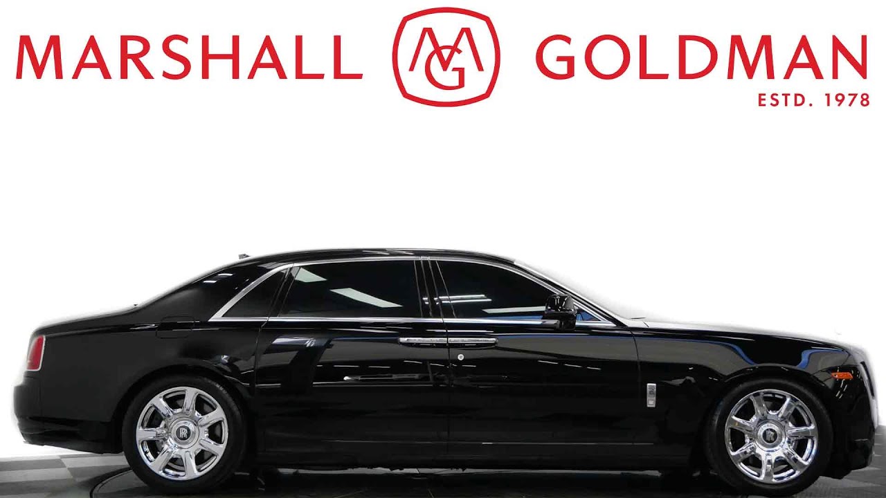 2012 Rolls Royce Ghost EWB in Diamond Black over Black for sale