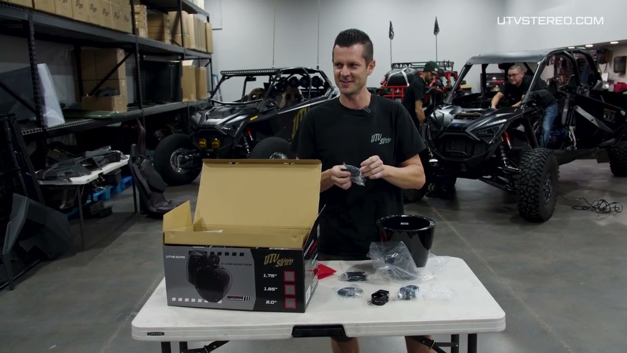 Product Spotlight: UTV Stereo 8" Cage Pod Speaker Enclosures