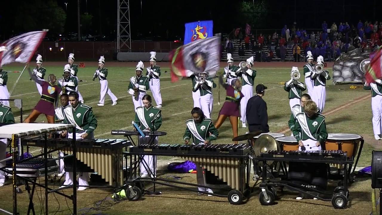 Parkside Marching Rams at Delmavacade 2016.