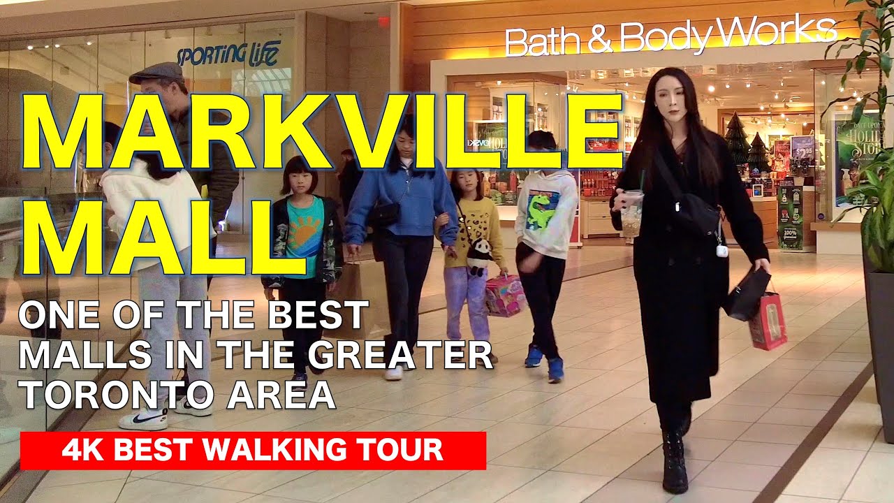 4K CF Markville Shopping Centre | One of the Best Malls in TORONTO | Best Walking Tour