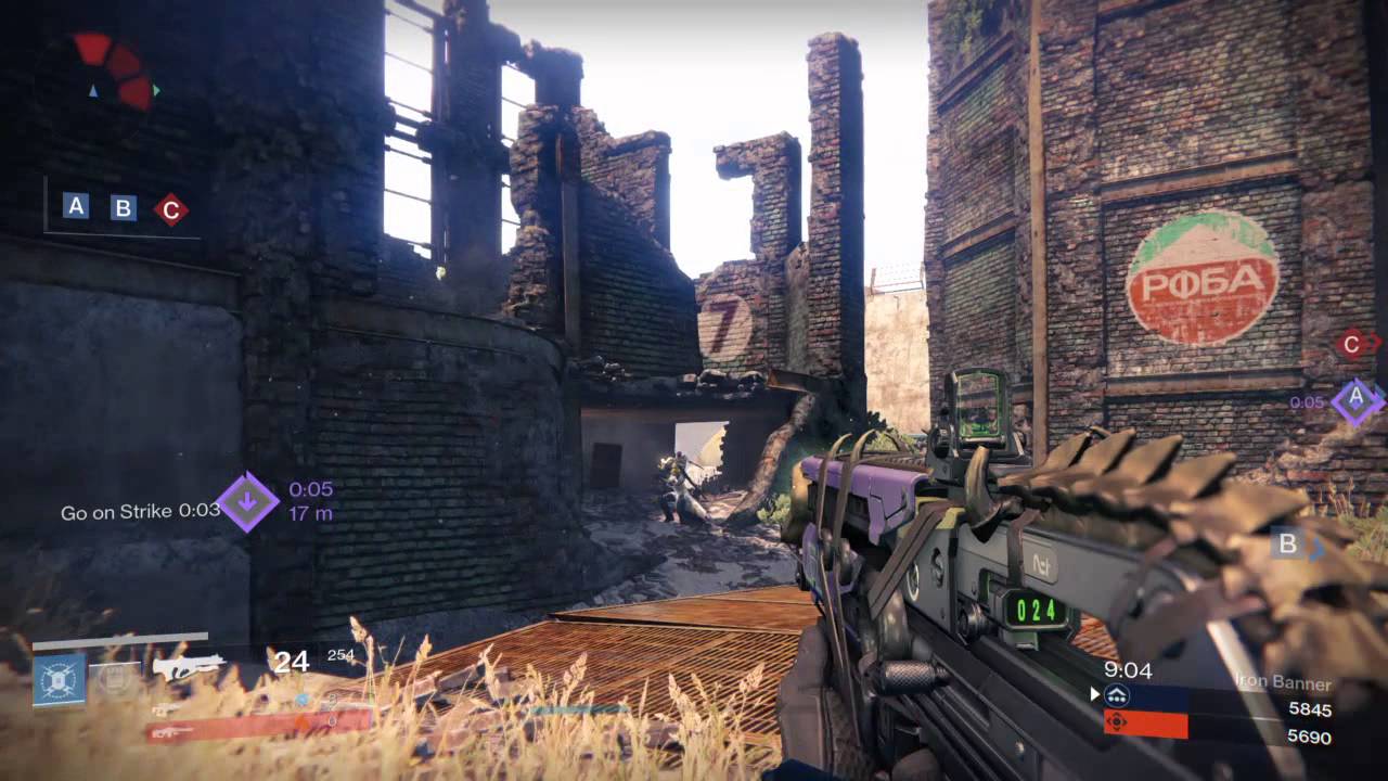 Destiny - Lightning Grenades 101 Quintuple Kill