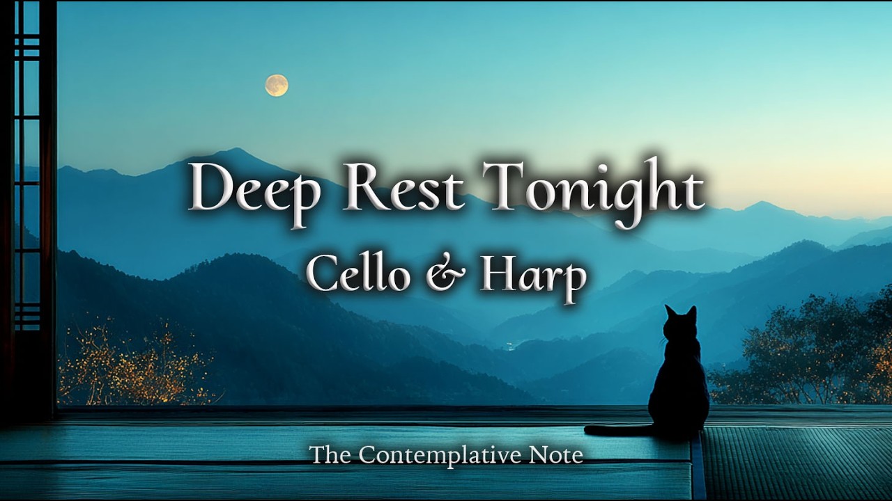 Peaceful Moments of Rest 🌙 Cello & Harp Music for Relaxation, Healing & Better Sleep