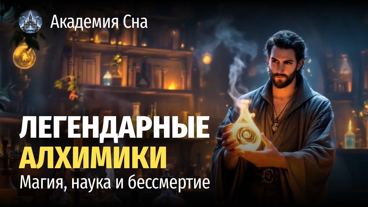 🧙&zwj;♂️ Легендарные алхимики: магия, наука и бессмертие 🌙 Лекция для сна