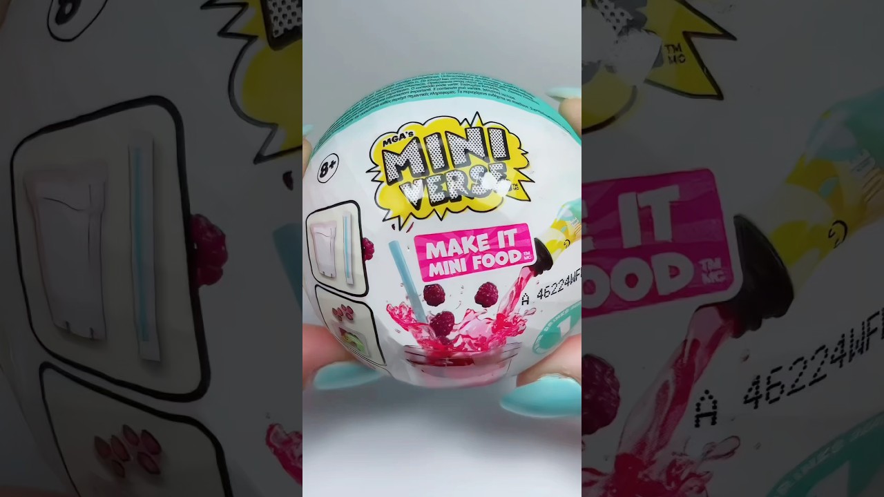 Unbox and Make a Mini Lemonade! 🍋 @officialminiverse #miniverse #makeitmini #shorts