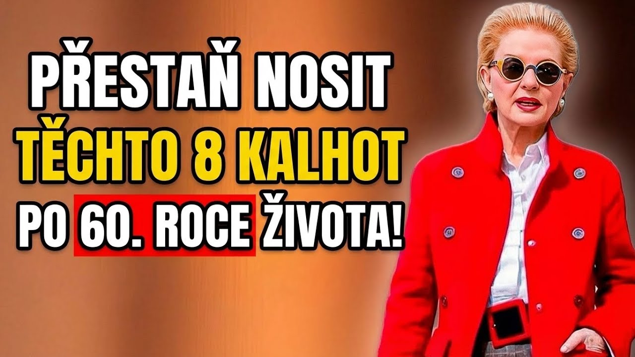 8 Kalhot, Které Už NEJSOU Pro Tebe Po 60+ – DĚLAJÍ TĚ STARŠÍ