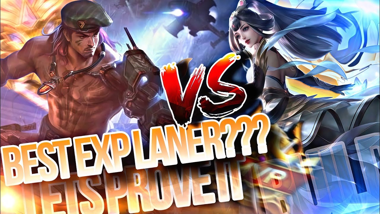 🔥 BEST EXP LANER??? PROVE IT! EPIC 1 VS 1 SHOWDOWN | NEW BUILD EMBLEMSETT & GAMEPLAY!! - MLBB