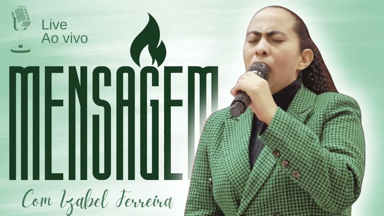 13/01/2025 - PREGAÇÃO COM  IZABEL FERREIRA | 1 REIS 18:1