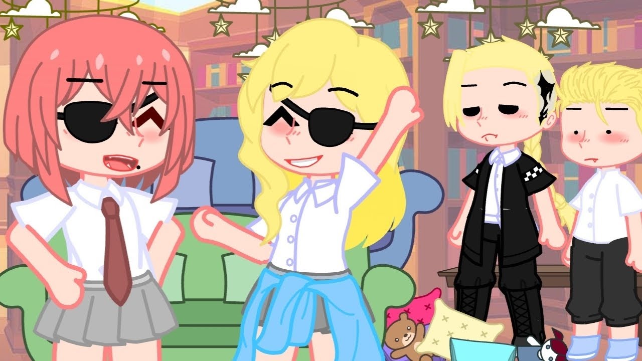 Tokyo revengers React to Hinata as Eveline Teach~ Cr&eacute;ditos: @Venti351