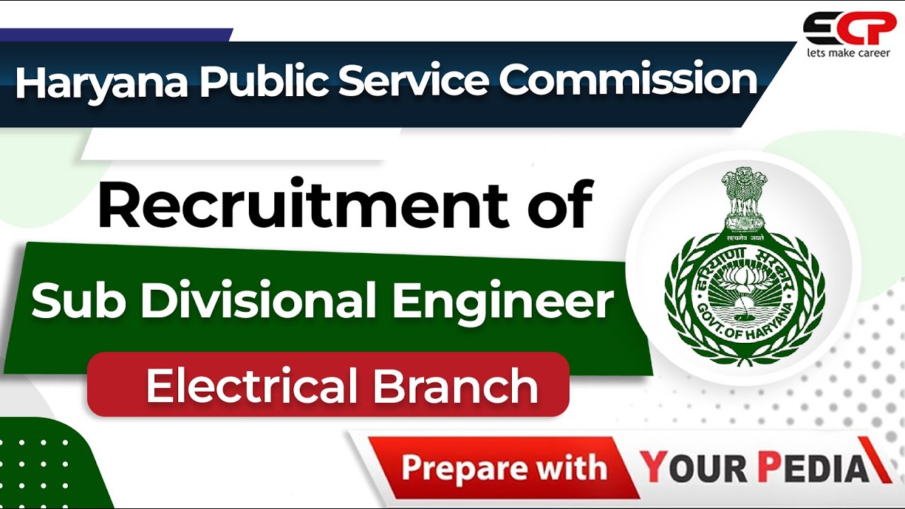 HPSC Sub Divisional Engineer Recruitment 2023 | HPSC SDE EE Vacancy 2023 | Complete Information