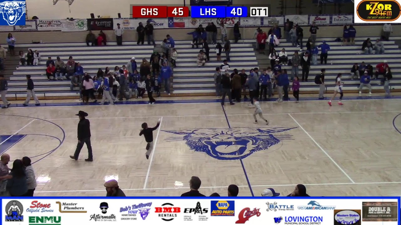 Lovington Girls Basketball vs Gadsden