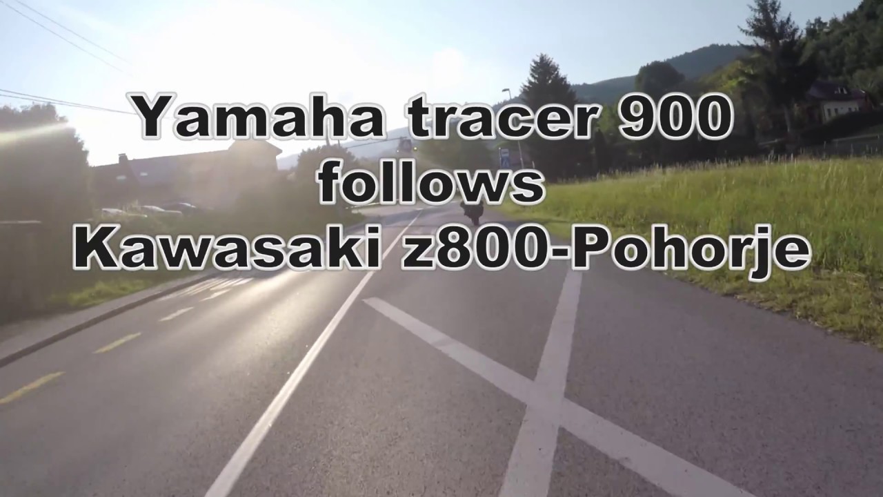 Yamaha trecer 900 vs Kawasaki z800