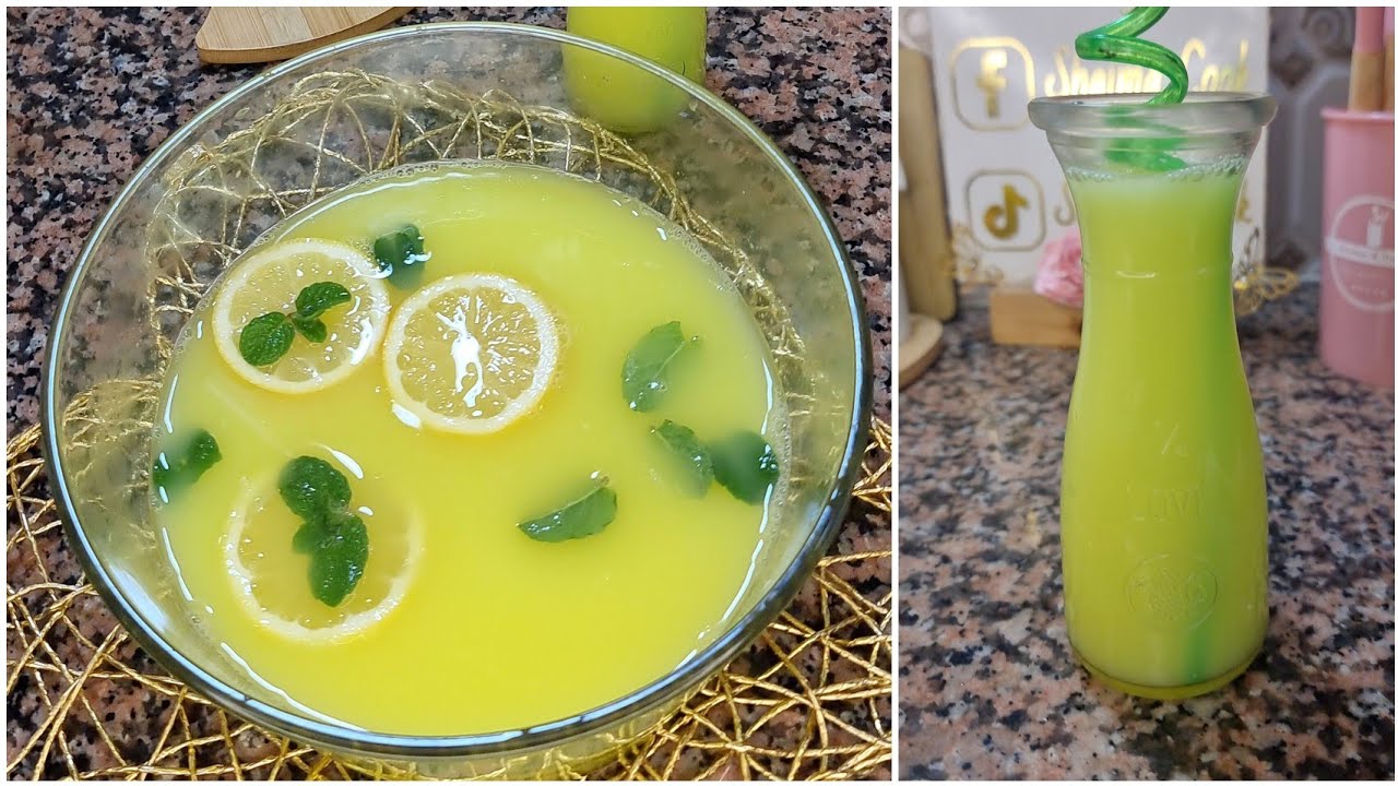  شاربات طبيعي يبرد القلب في رمضان … أحسن من المحلات! 🍹❄️