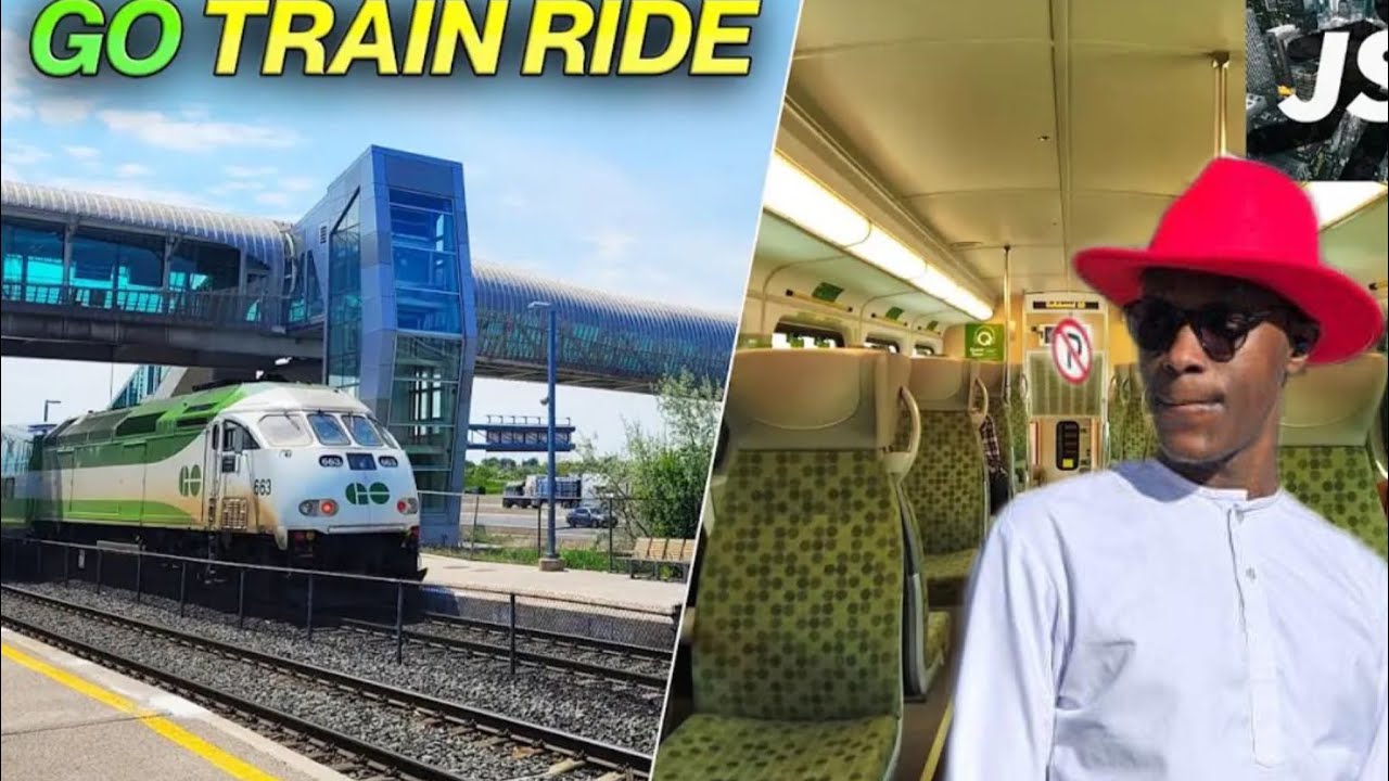 Toronto Union Station to Ajax Go Train Ride ( October,20/ 2024)