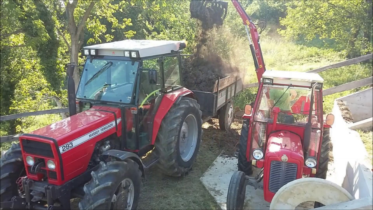 Restoration Massey Ferguson 293A & Claas Corto 290F