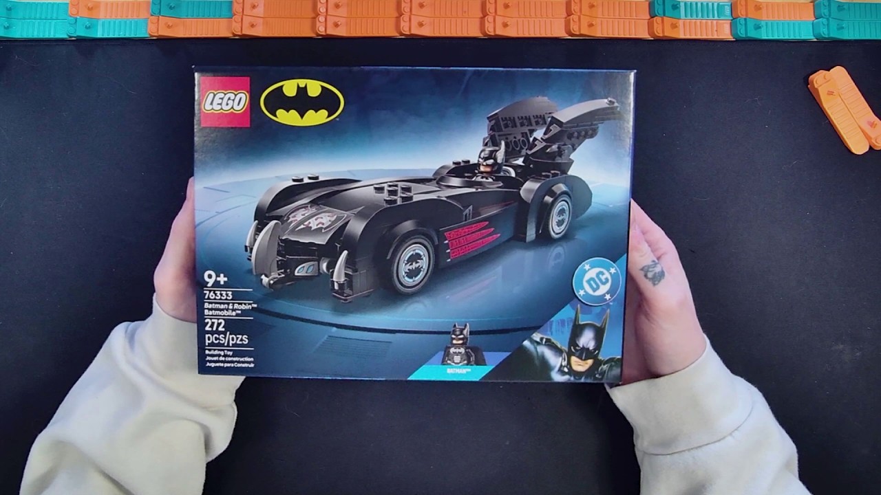 LEGO DC Batman Batman & Robin Batmobile 76333 Build And Review! Happy They Did This!