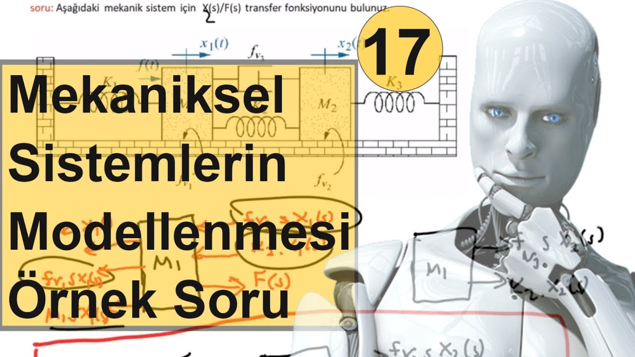 Kontrol Sistemleri Ders 17: Makaniksel Sistemlerin Transfer Fonksiyonu Örnek Soru