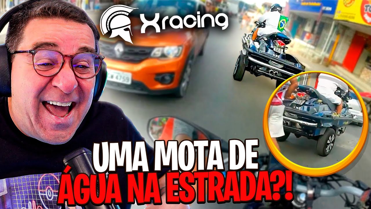 UMA MOTA DE ÁGUA COM RODAS! RIC REAGE a XRacing Videos