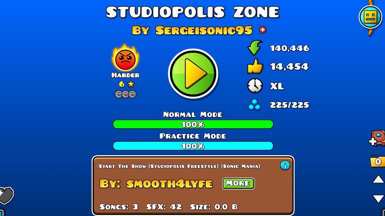 STUDIOPOLIS ZONE By: Sergeisonic95 (100%)