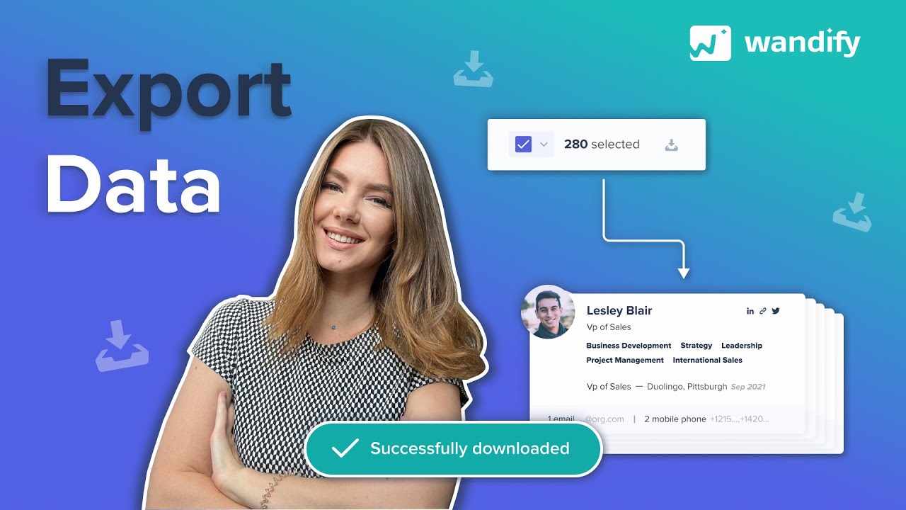 Export Data