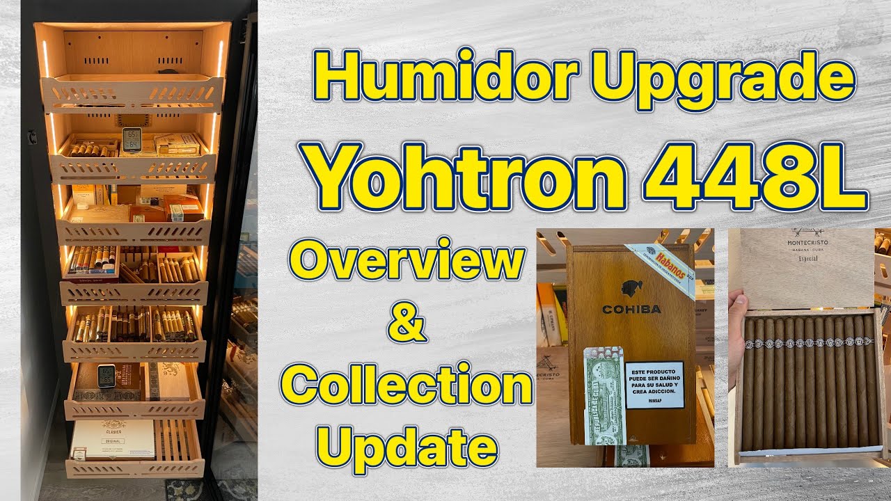 Yohtron 448L Humidor Upgrade & Update