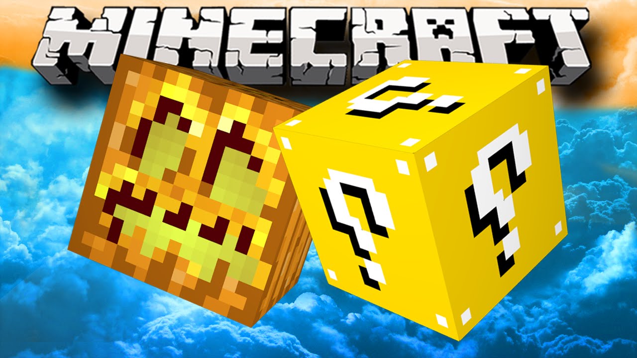 Minecraft Evil Halloween Lucky Block Sky Warriors! (Minecraft Lucky Block Mod) w/ Lachlan & Friends