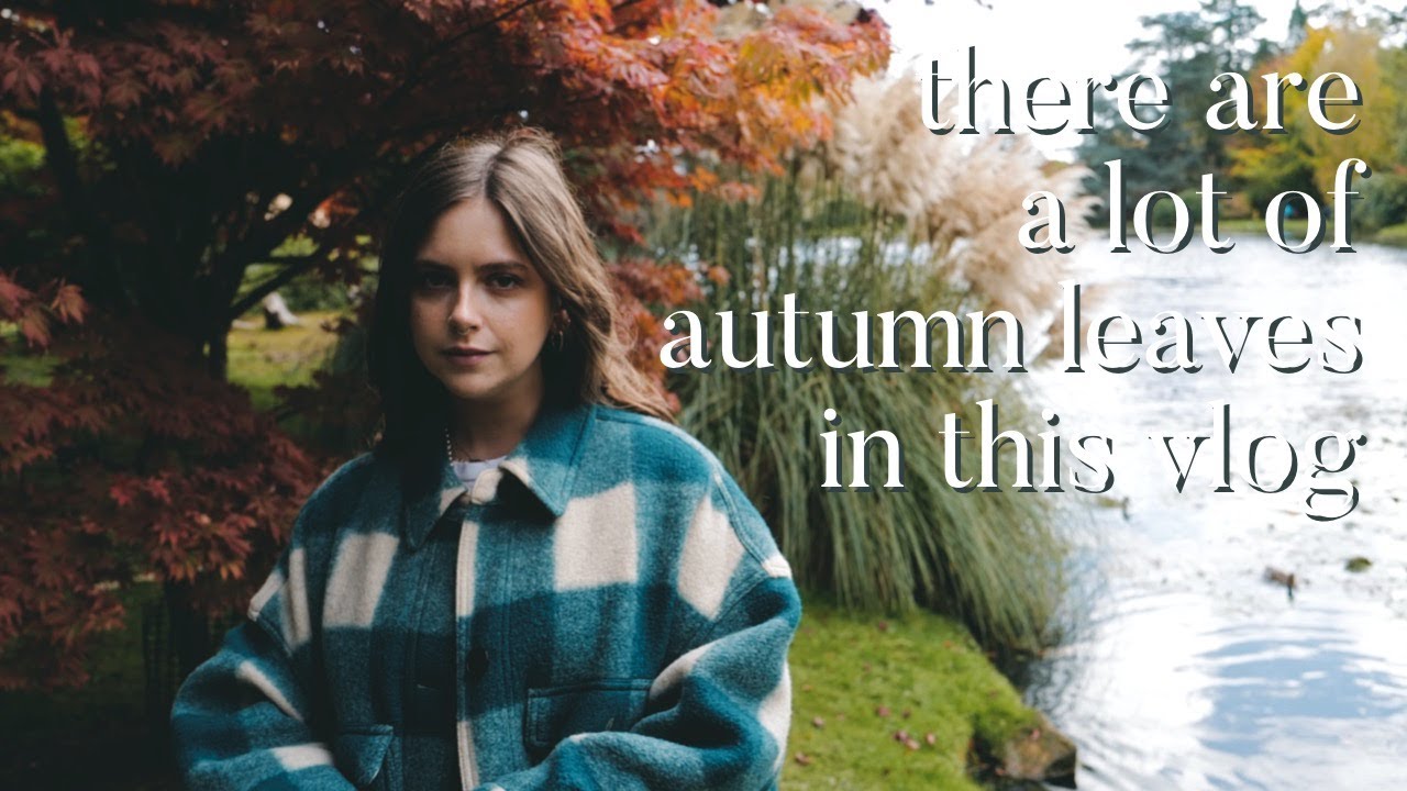 vlogtober 18: autumn leaves + halloween baking