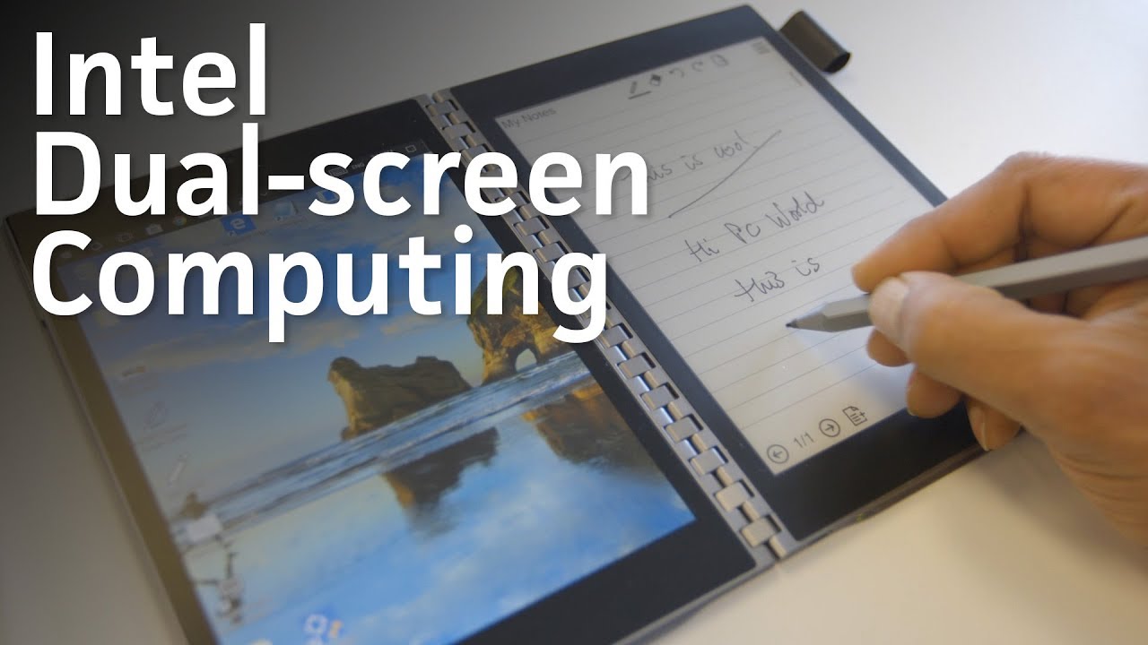 Intel shows off the dual-screen future of PCs