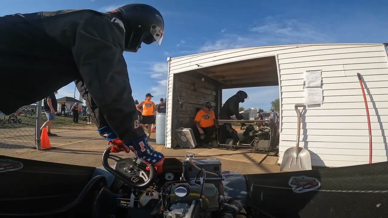 Zach,s qualifying laps 2025 Grand National race.