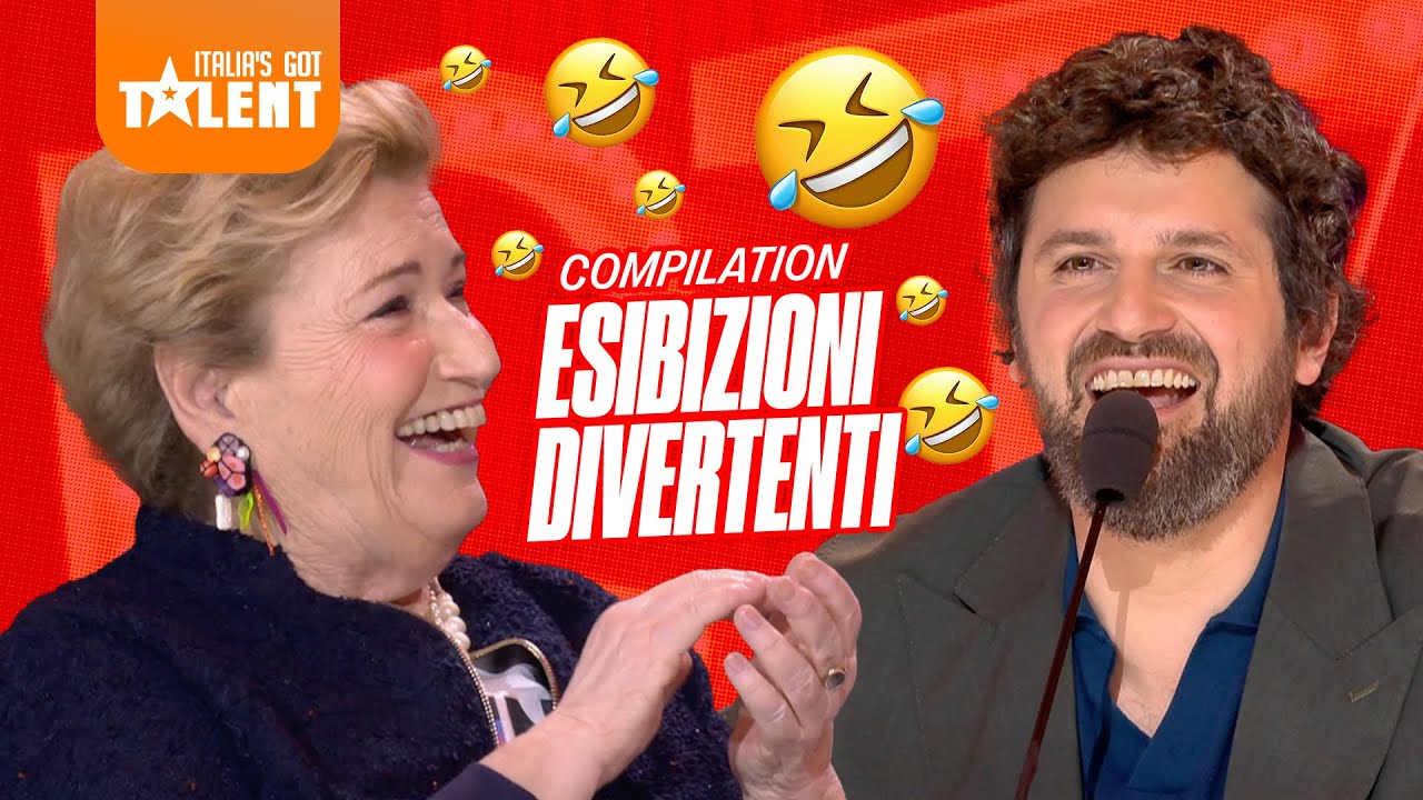 TUTTE le esibizioni più DIVERTENTI di queste Audizioni 🤣 Italia's Got Talent 2025