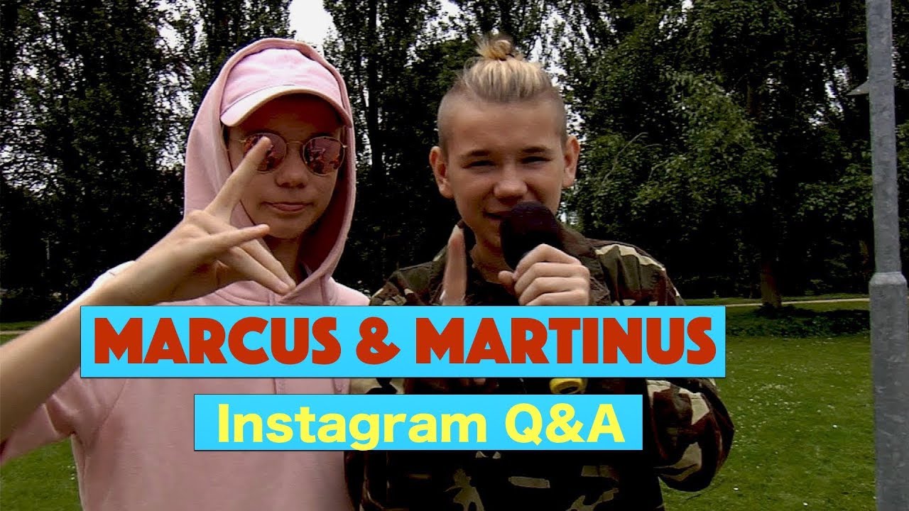 Marcus & Martinus - Instagram Fragen mit Bianca - Englisch | Bubble Gum TV