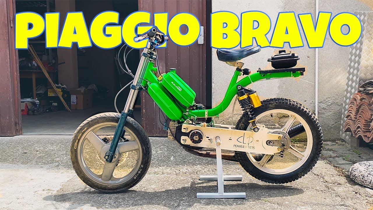 *OPERAZIONE RESTAURO* - IL PIAGGIO BRAVO - (che spettacolooo!!)