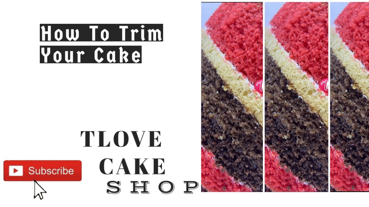 How to trim your cake