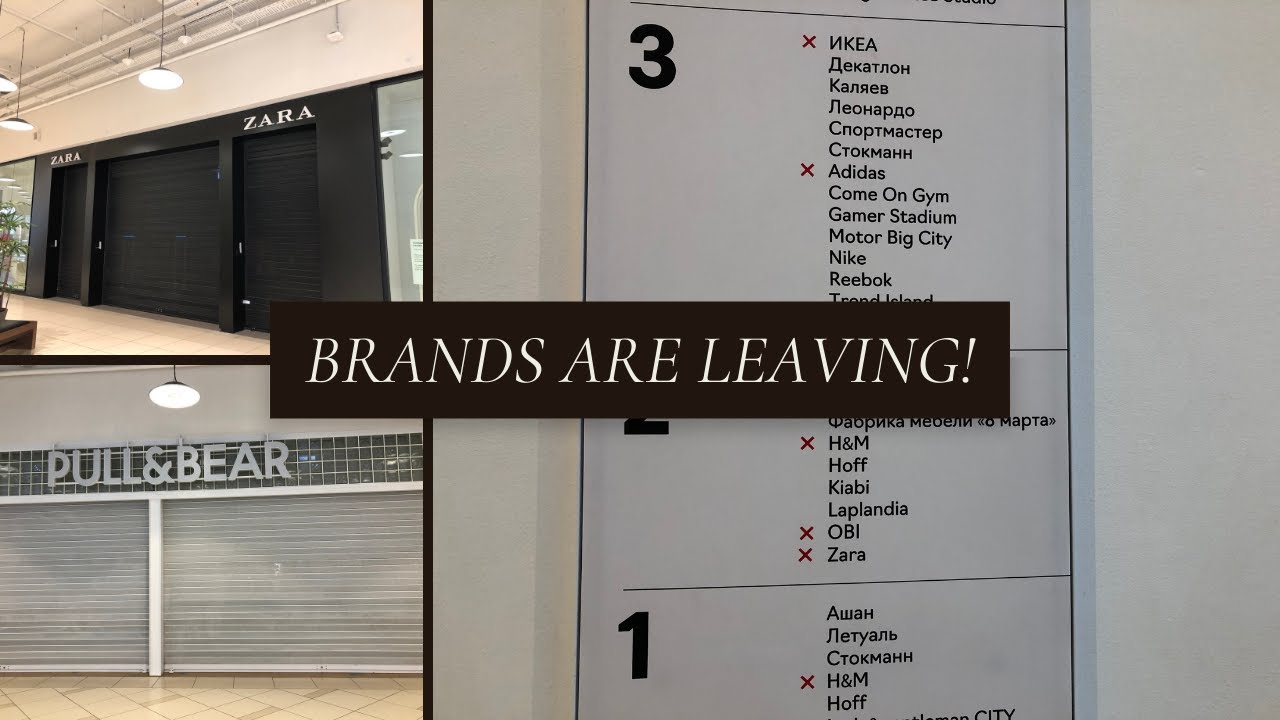 Russian Shopping Mall After 6 Weeks of Western Sanctions - The Effects On An Average Russian