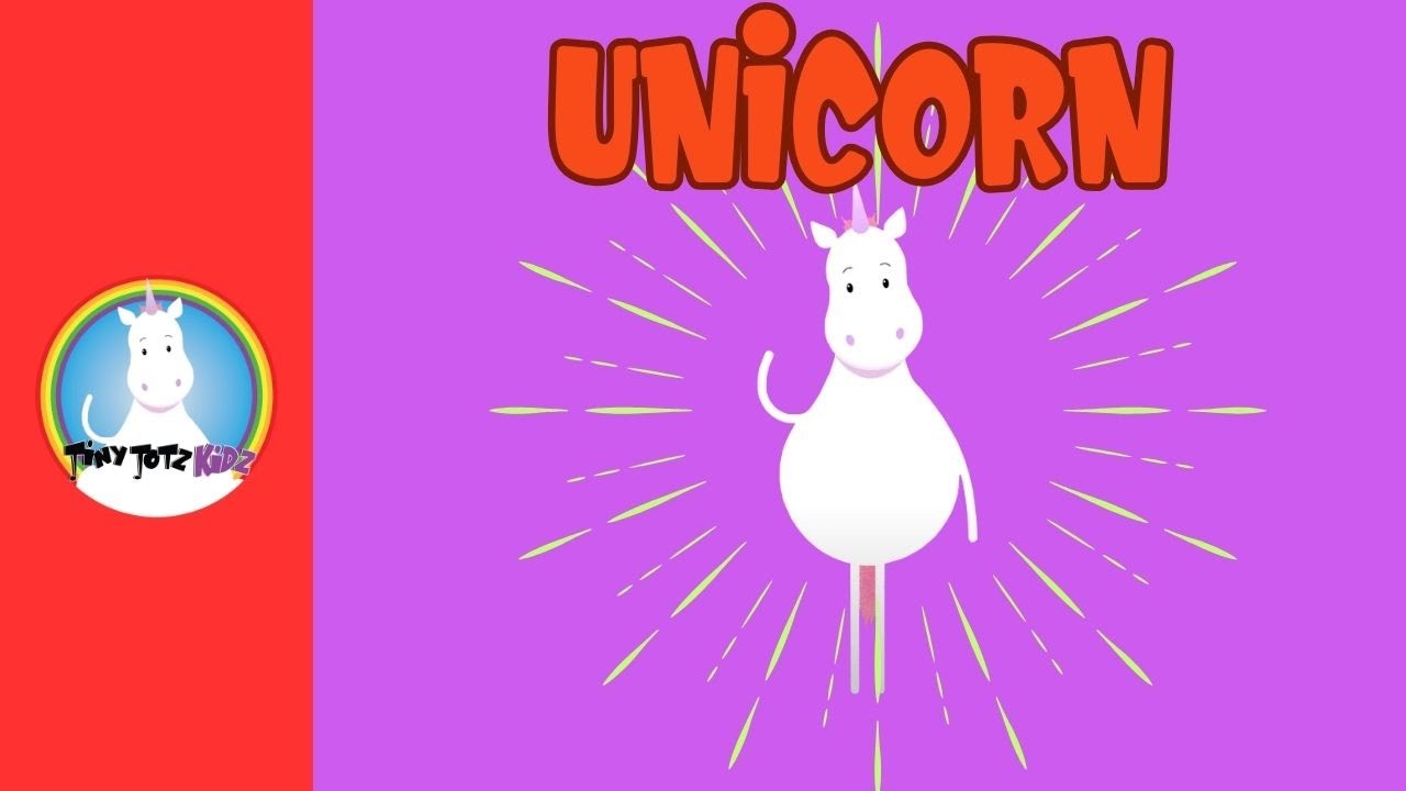 Unicorn Song For Children: Sing - Along Songs For Kids - | Kids Songs | Tiny Totz Kidz