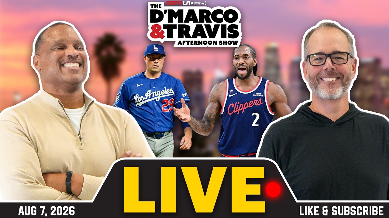 More Kawhi Drama? 👀 | Can the Dodgers end 6 game losing streak?  - D'Marco & Travis