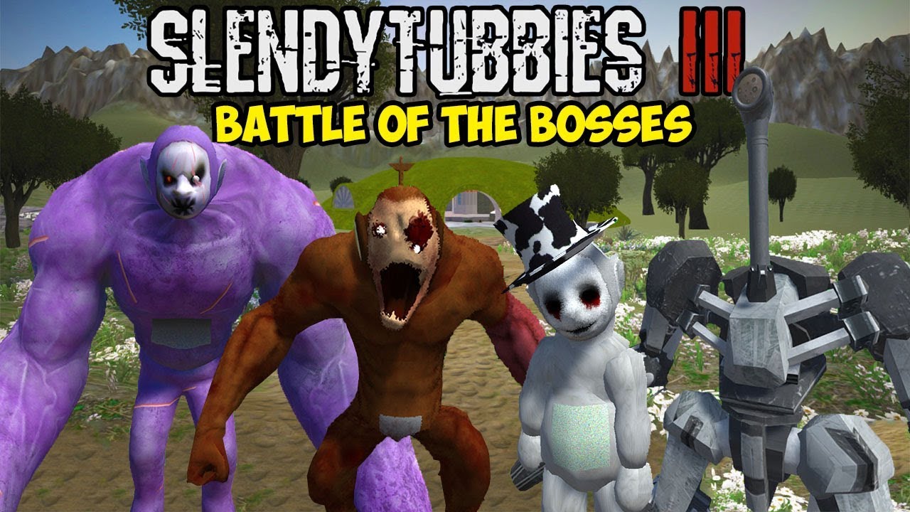 WHICH TUBBY WILL REIGN SUPREME | SLENDYTUBBIES 3 - BATTLE OF THE BOSSES TOURNAMENT - SANDBOX MODE