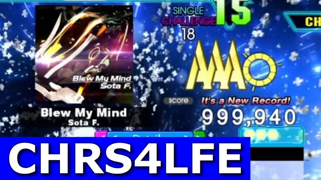 Blew My Mind (CSP-18) 6p PFC 999,940 World Record [DDR A20+]