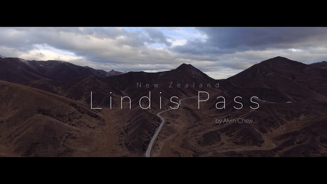 [4K]  Lindis Pass New Zealand by Alvin Chew | Aerial Montage | DJI Phantom 4