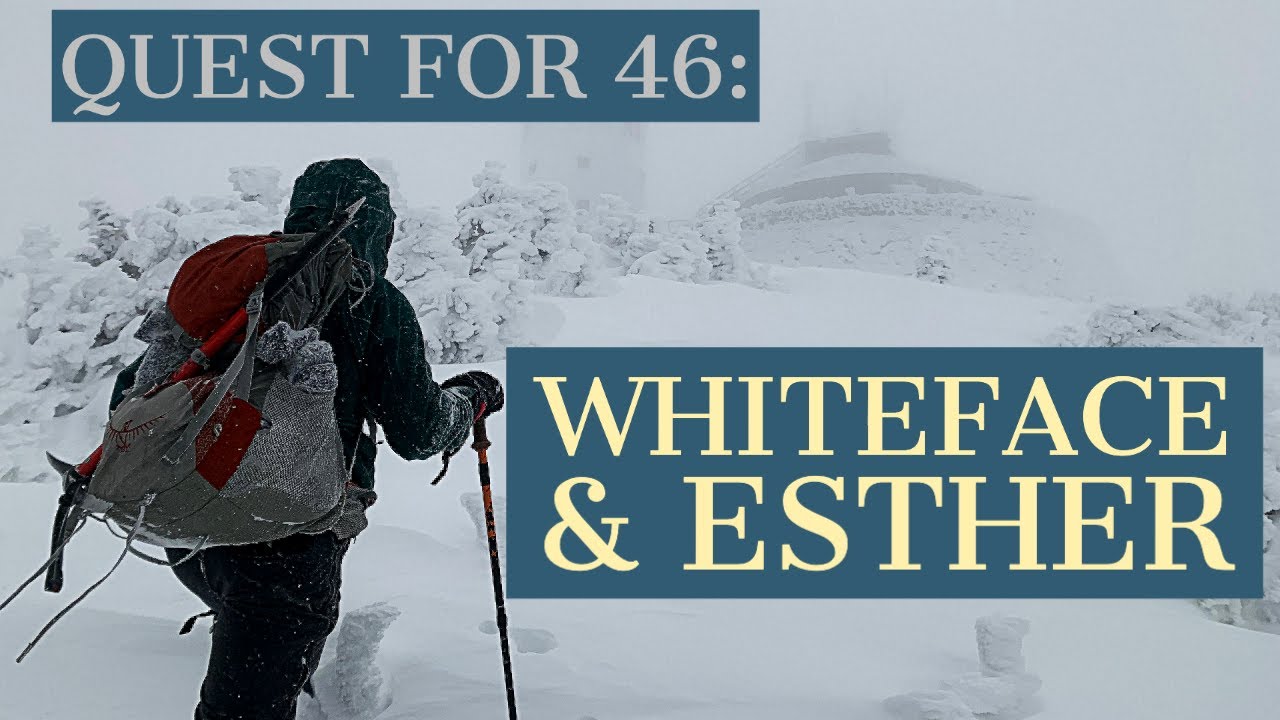 В поисках Adirondack 46er: WHITEFACE и ESTHER MOUNTAINS // Зимний поход в Адирондак