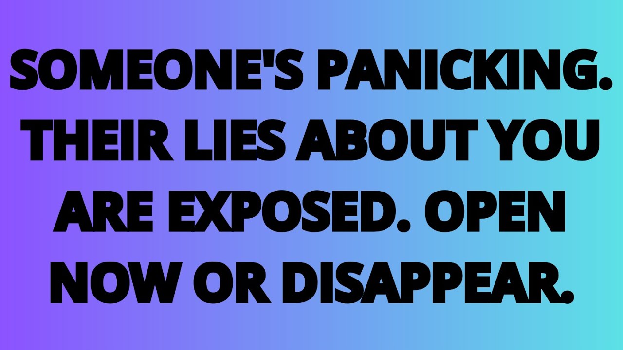 The Angeles Says: Someone's Panicking. Their Lies About You Are Exposed