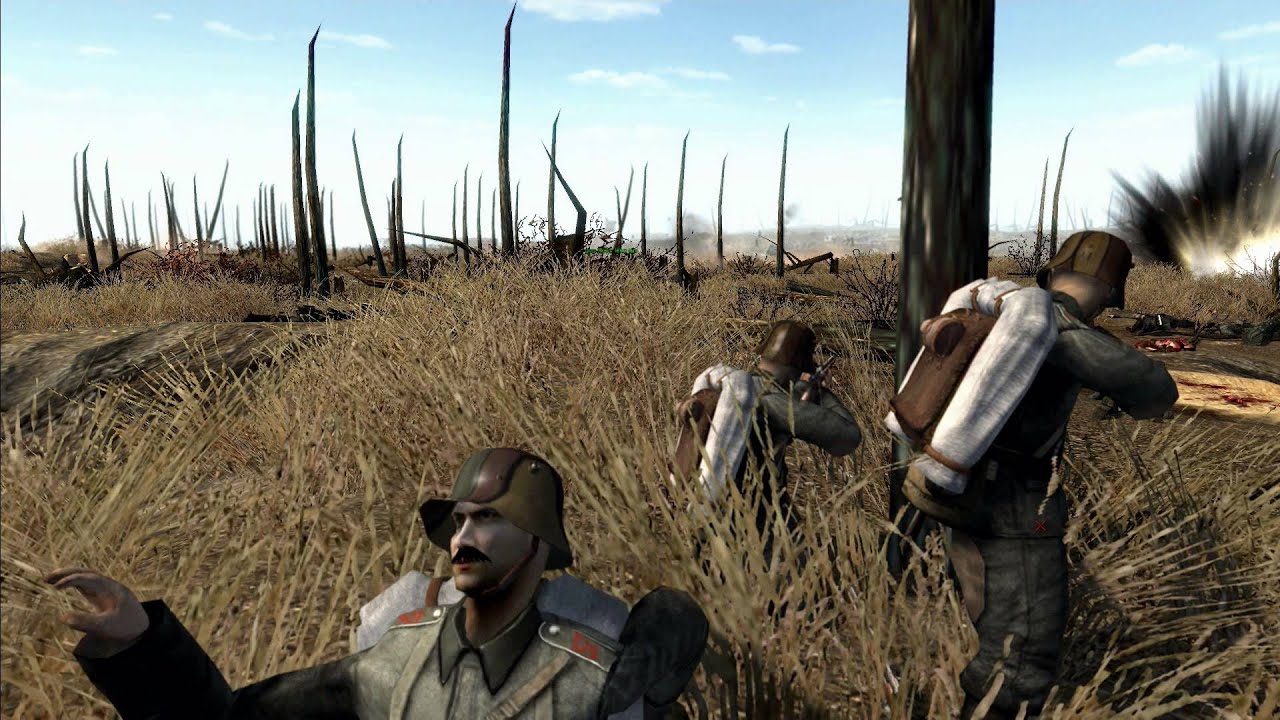 World War 1 Trench Assault - Men of War Cinematic