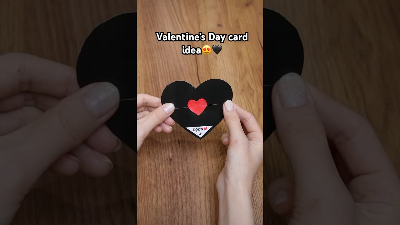 Make this Valentine’s card for your love❤️💌🎀 