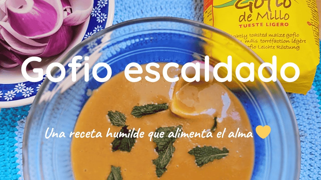 ¿Conoces el gofio escaldado? Una joya de Canarias 🌋🥄