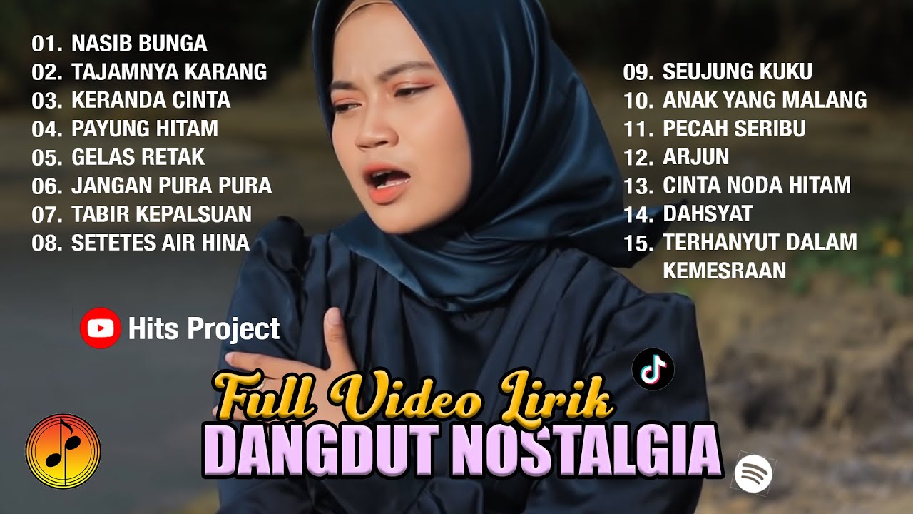 REVINA ALVIRA - NASIB BUNGA, TAJAMNYA KARANG | KUMPULAN VIDEO LIRIK DANGDUT NOSTALGIA GASENTRA